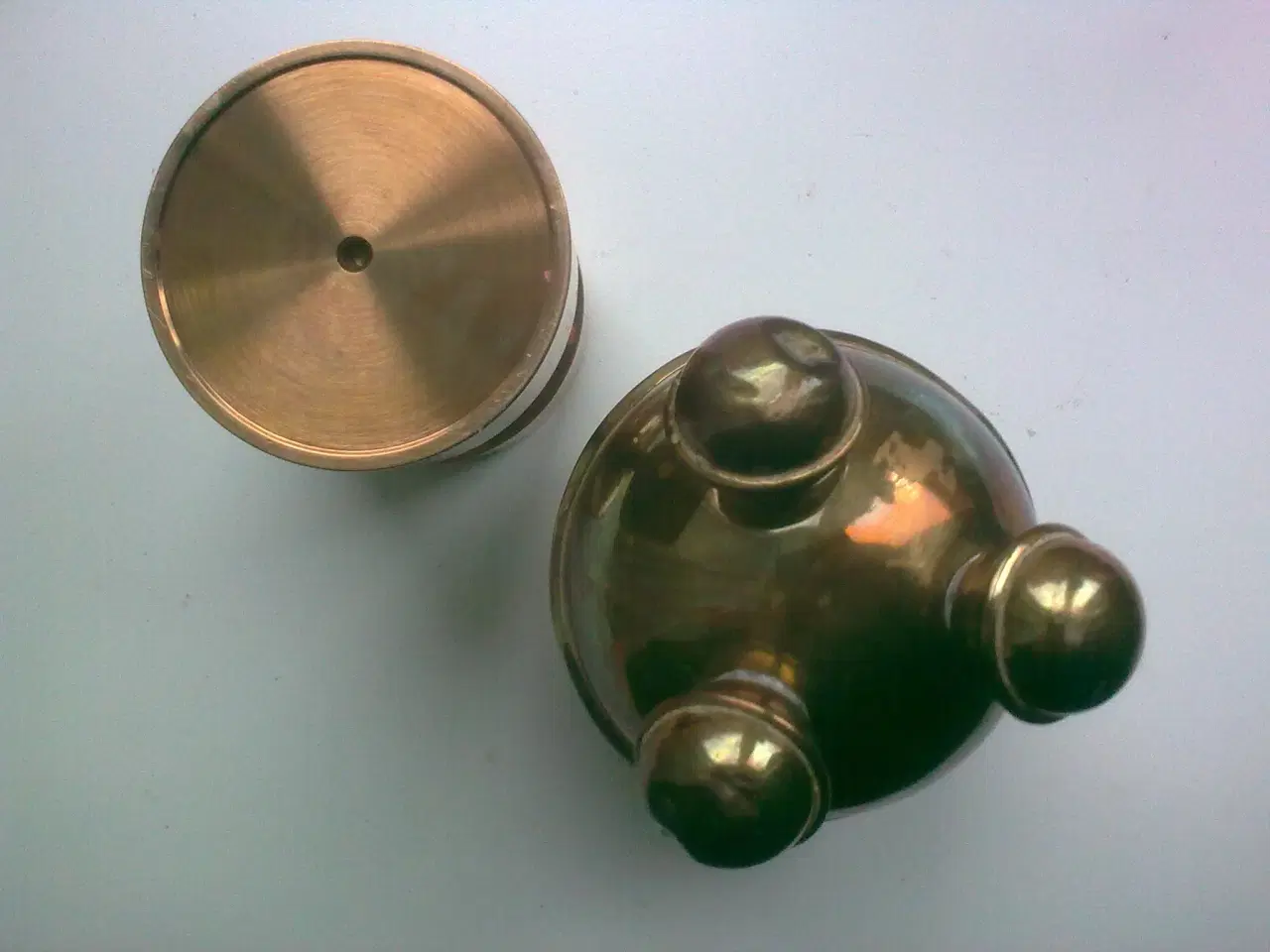 Billede 6 - Gammel bulet julestage i Messing eller NY design