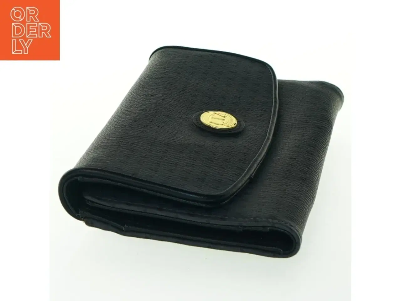 Billede 6 - Sort læderpung fra Liz Claiborne (str. 20x11,5 cm)
