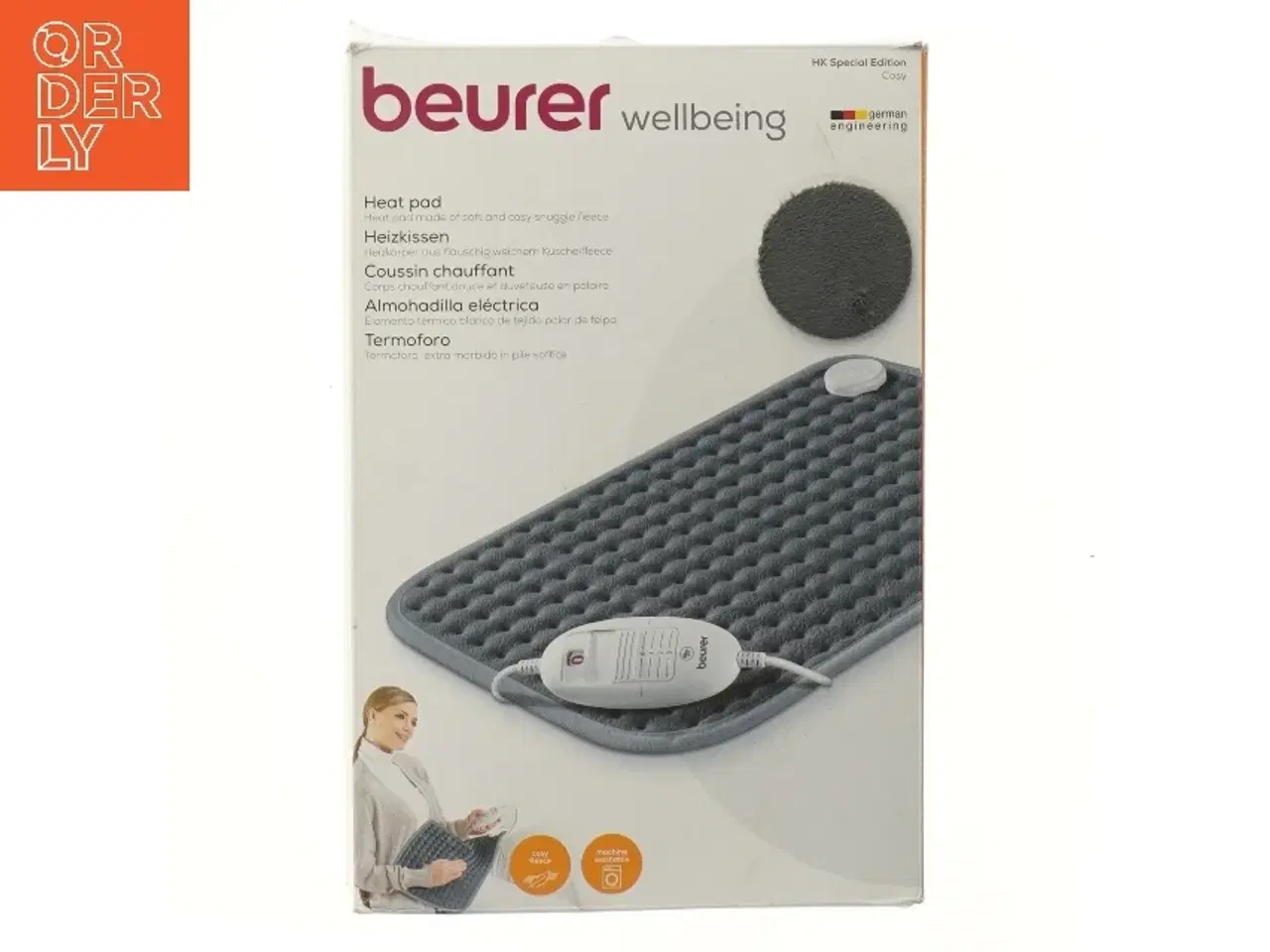Billede 1 - Elektrisk varmepude Beurer HK Special Edition Cosy fra Beurer (str. 43x31 cm)
