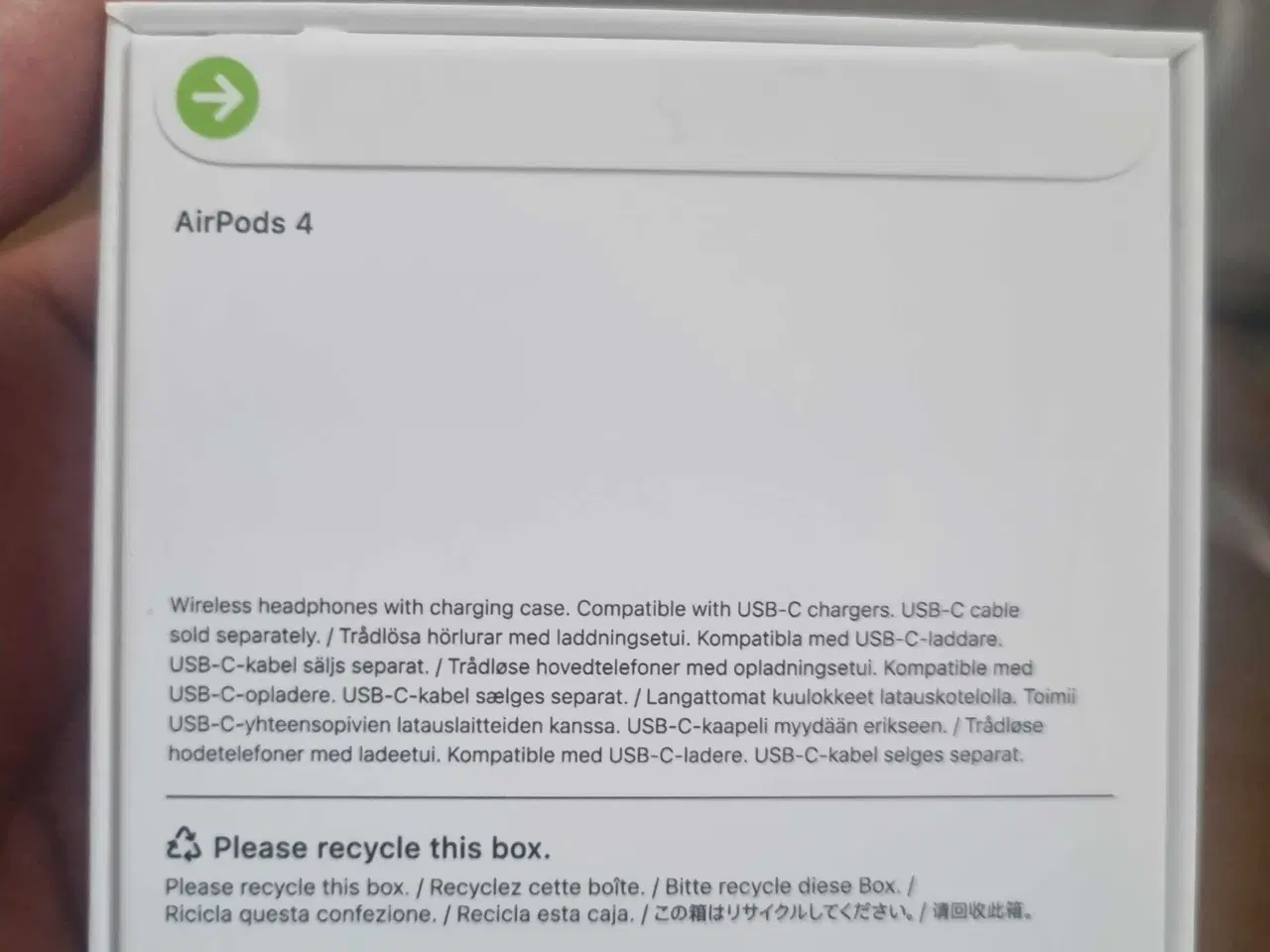 Billede 1 - Apple Airpods 4 sælges 