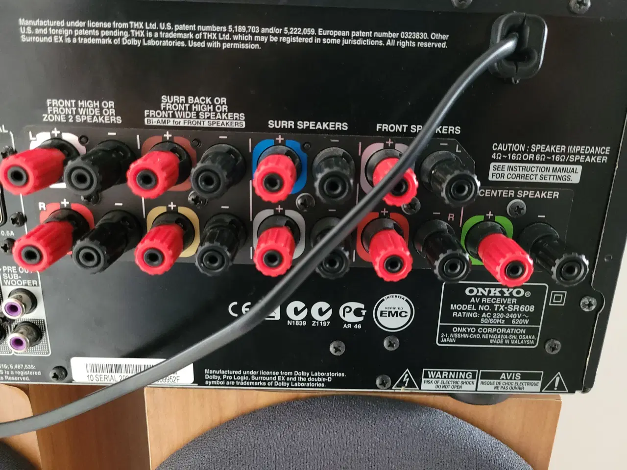 Billede 18 - Onkyo 7.2 + surround højttaler 