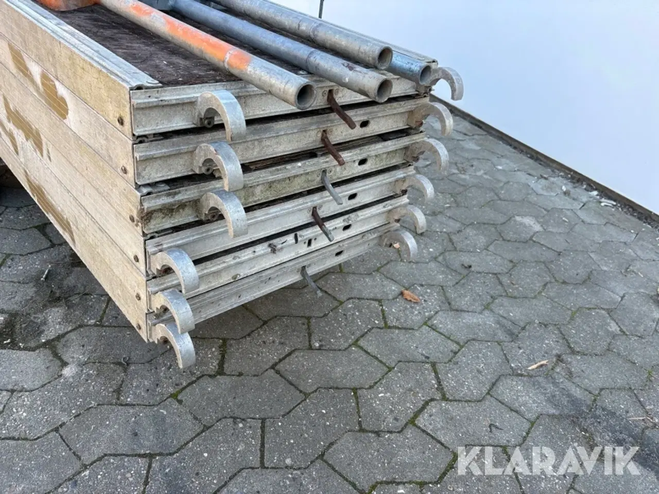 Billede 10 - Stillads Jumbo Stillads - 4 bukke, 6 plader