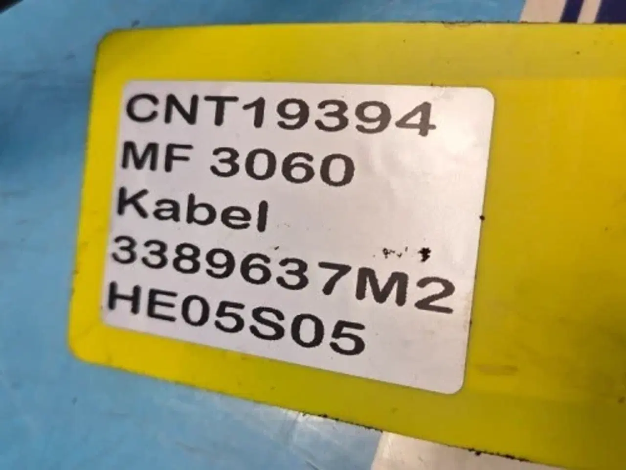 Billede 7 - Massey Ferguson 3060 Kabel 3389637M2