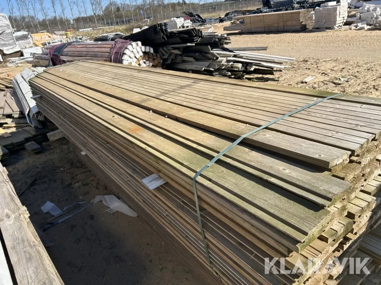 Billede 3 - Sternbrædder Trykimprægneret gran, 145 stk