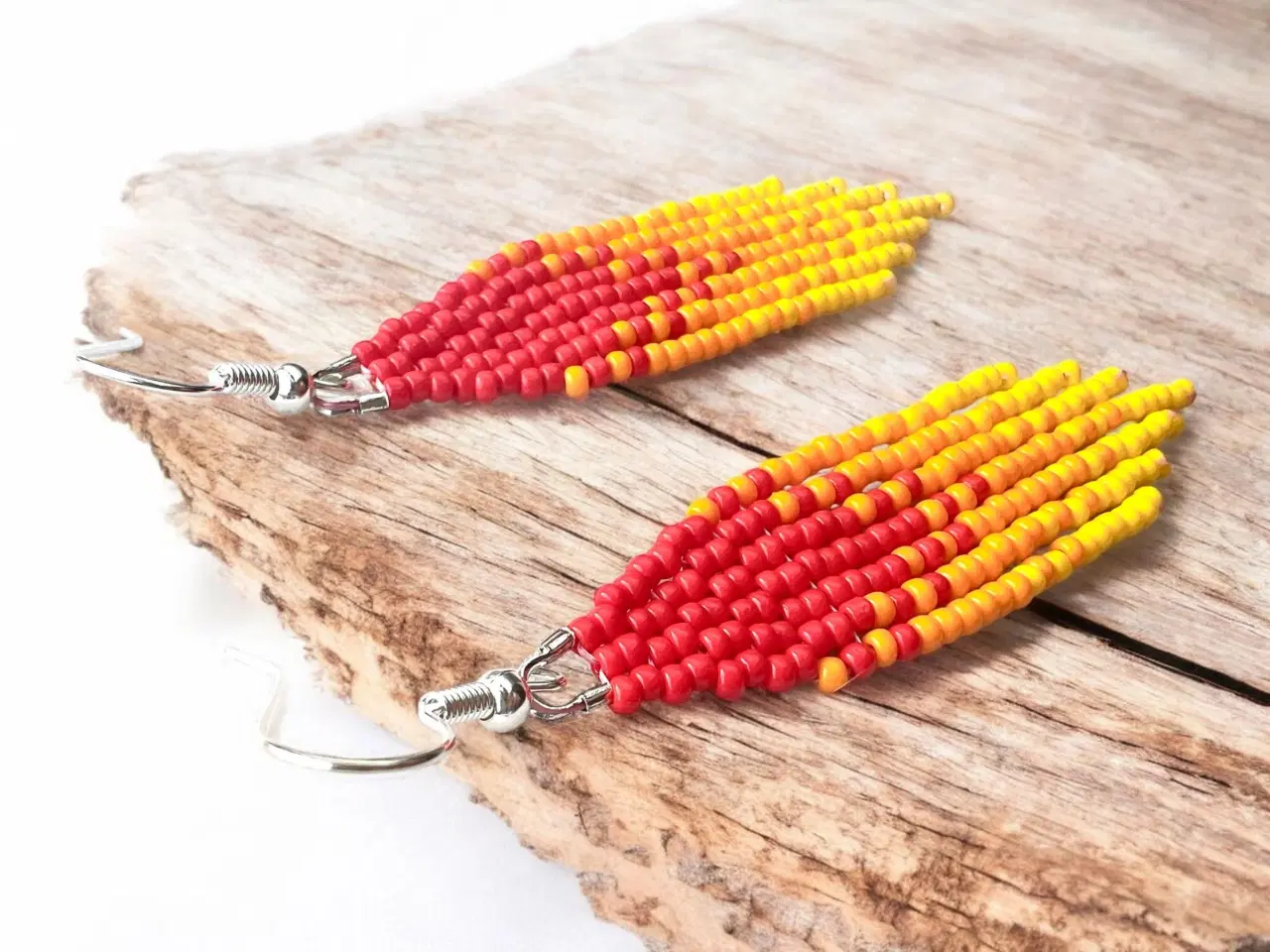 Billede 3 - Grønlandske perle øreringe