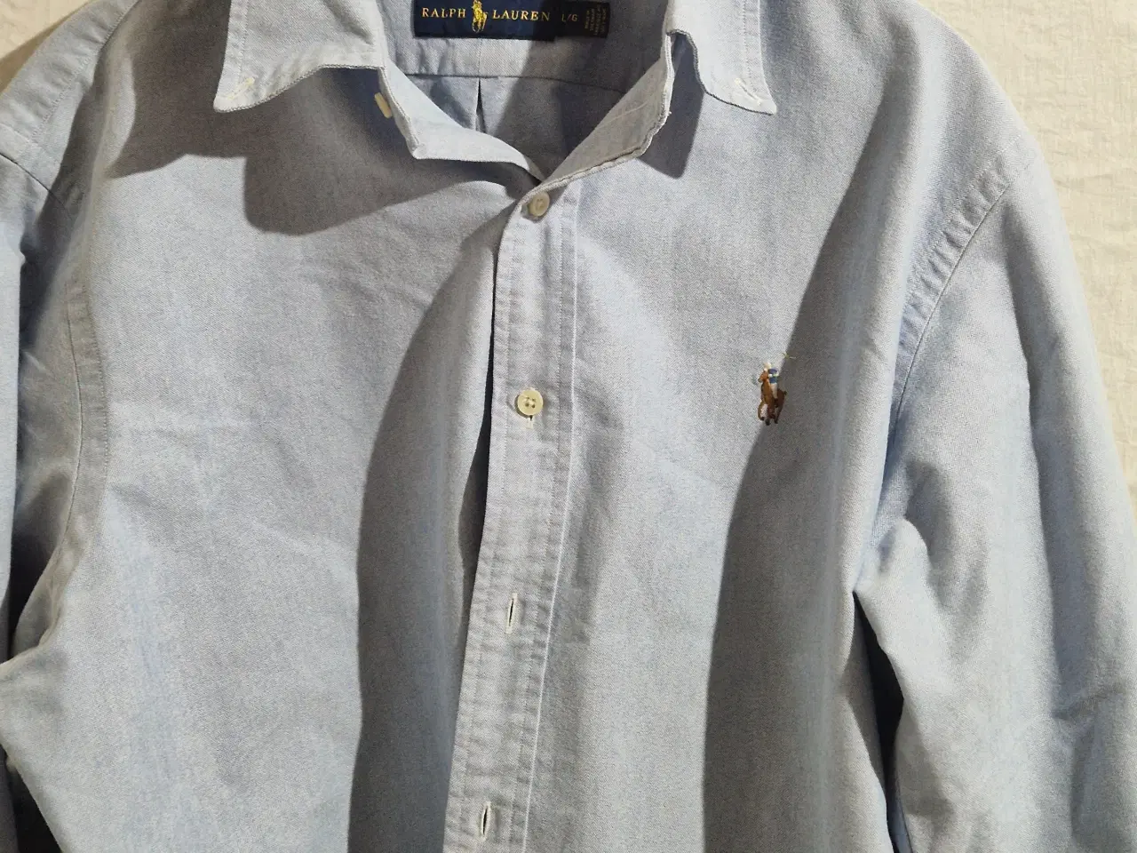 Billede 3 - Ralph Lauren, Denim Skjorte, Large,Design
