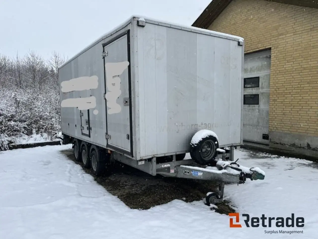 Billede 1 - Ifor Williams LM 167 - 3 , lukket ALU. Trailer