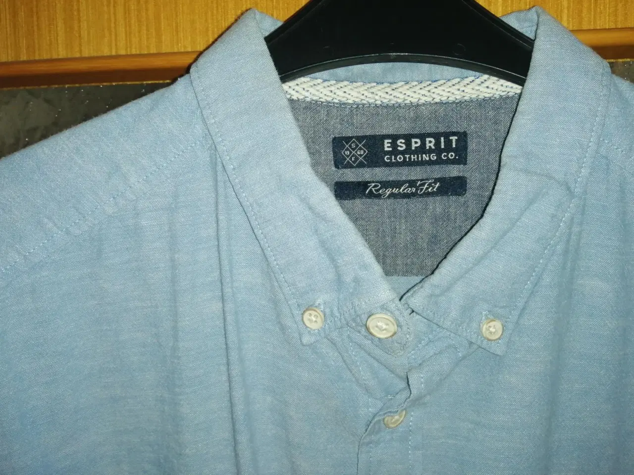 Billede 1 - ESPRIT CHAMBRAY KORT ÆRMET, XL, FLOT STAND