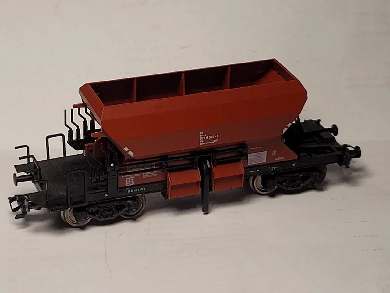 Billede 1 - Modeltogvogn - Fleischmann bundtømmervogn