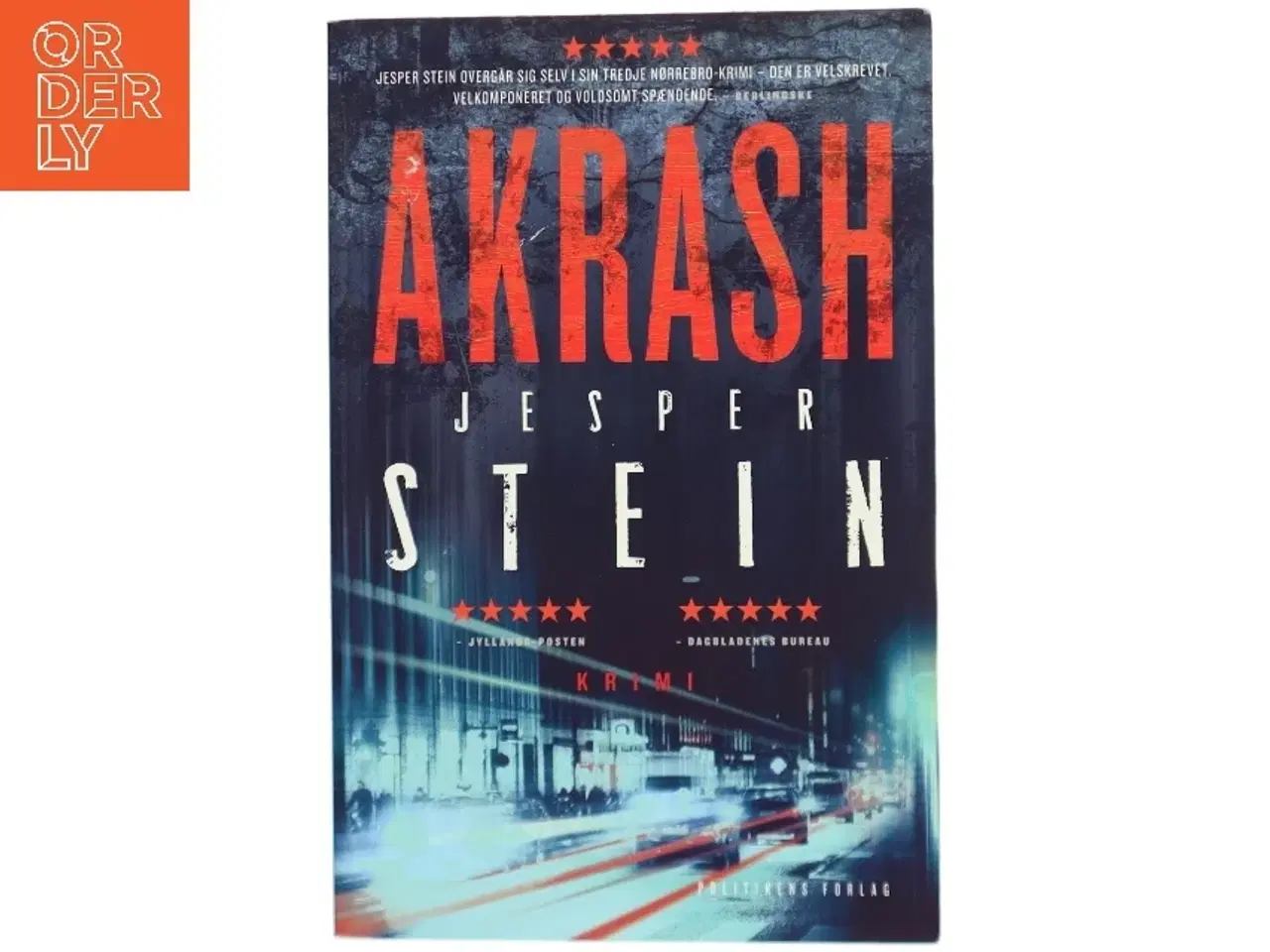 Billede 1 - Akrash : krimi af Jesper Stein (Bog)