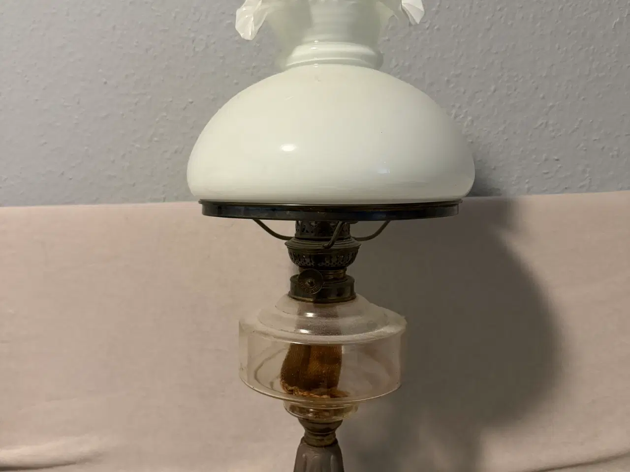 Billede 1 - Antik olielampe 