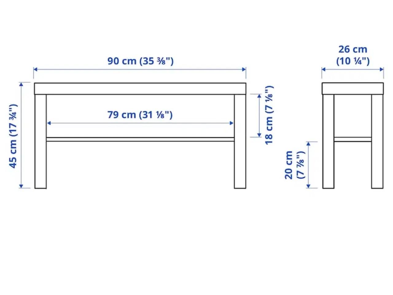 Billede 3 - TV bord - IKEA Lack 