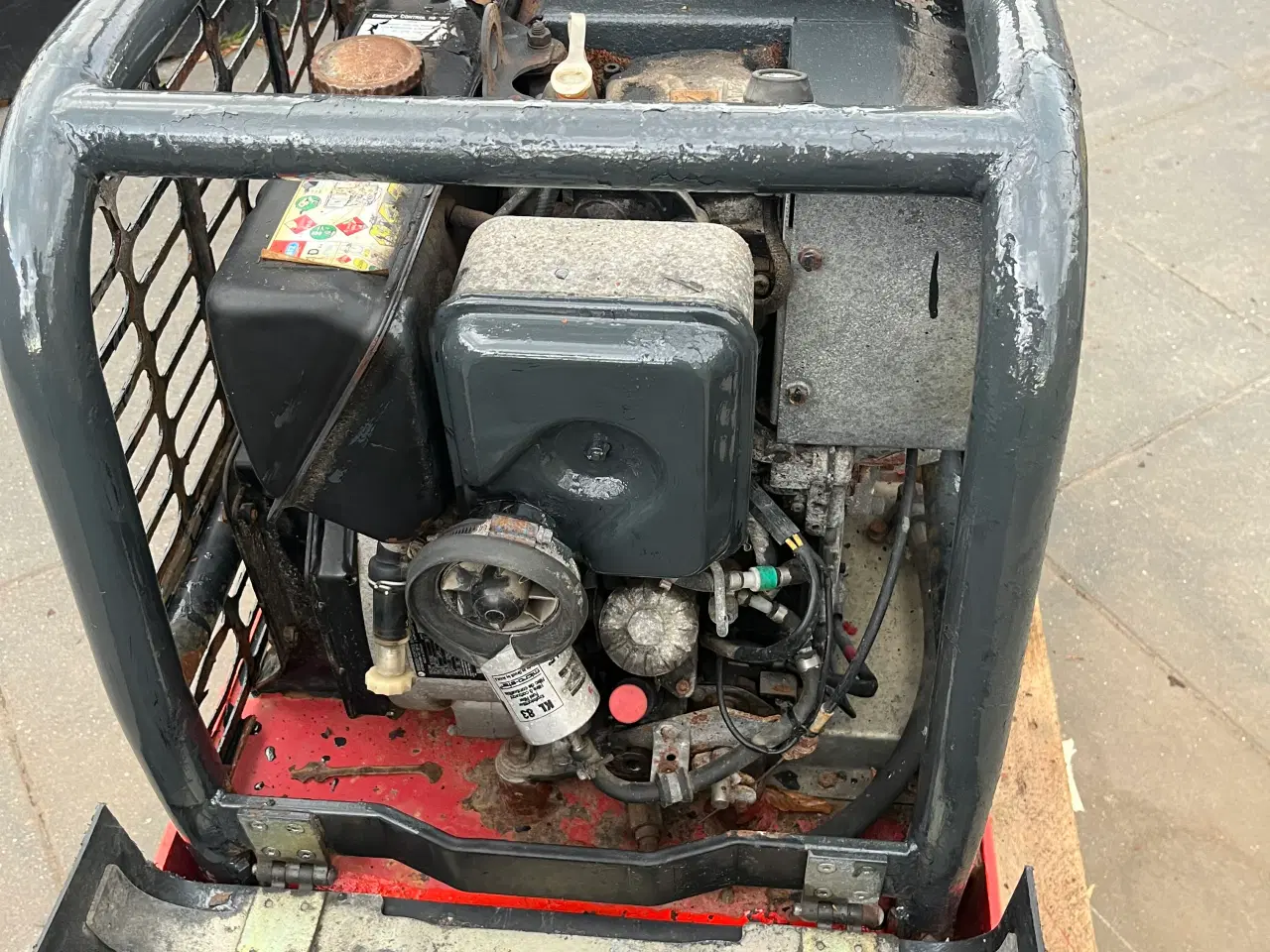 Billede 12 - Atlas Copco MV480 - 513kg diesel pladevibrator m.