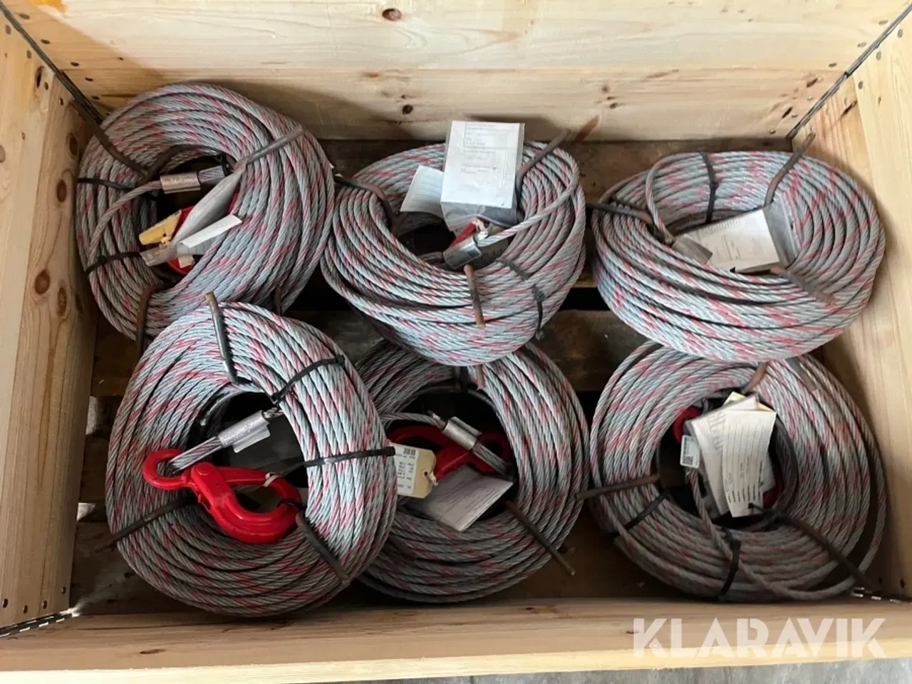 Billede 5 - Lot - Wire og hoistbags 4 paller