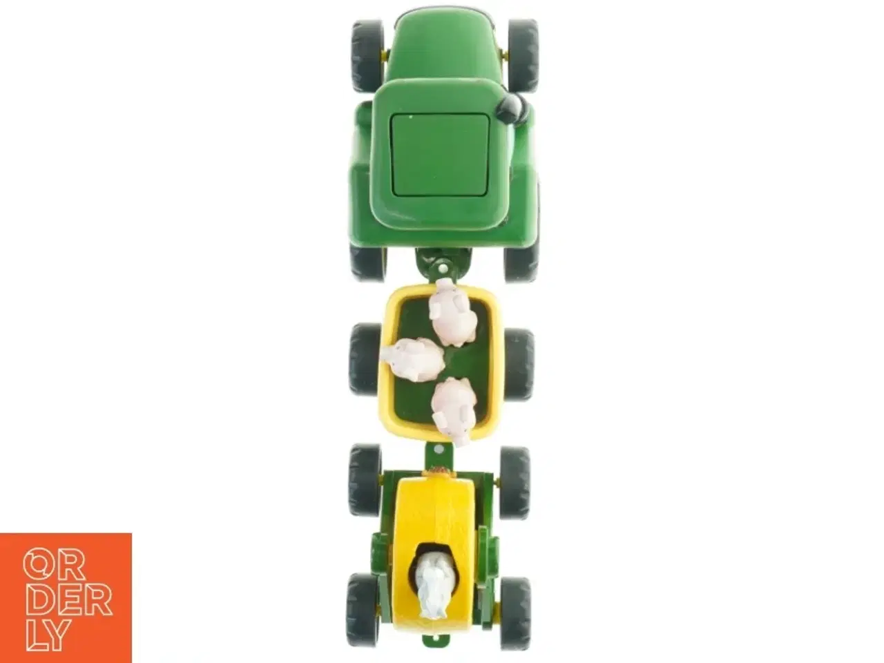 Billede 4 - Legetøjstraktor med dyr fra John Deere (str. 36x11 cm)