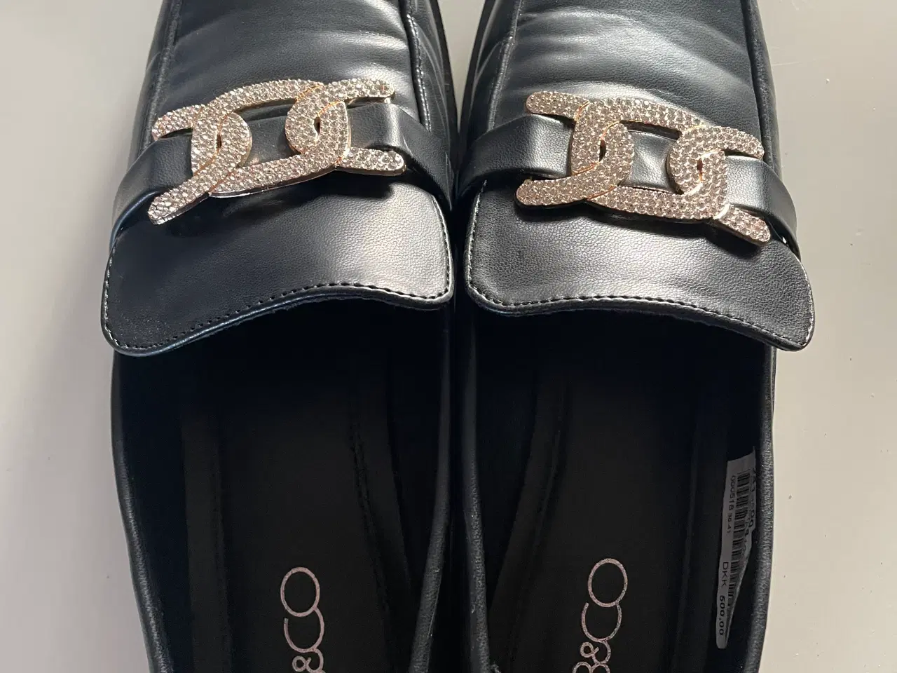 Billede 2 - Loafers B&Co, sort str 39