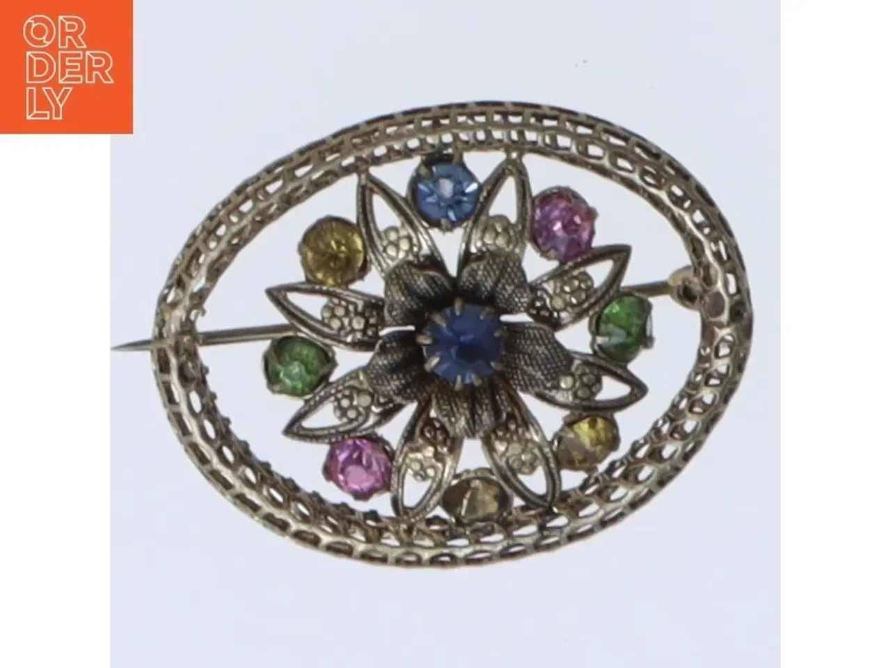 Billede 1 - Vintage broche (str. 4 cm)