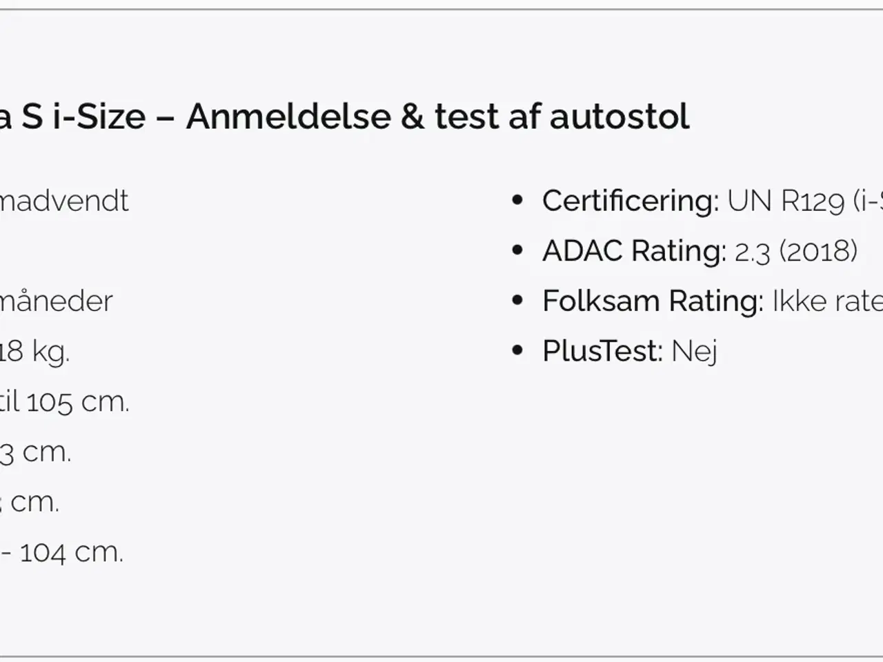 Billede 4 - Autostol Cybex Sirona S i-Size