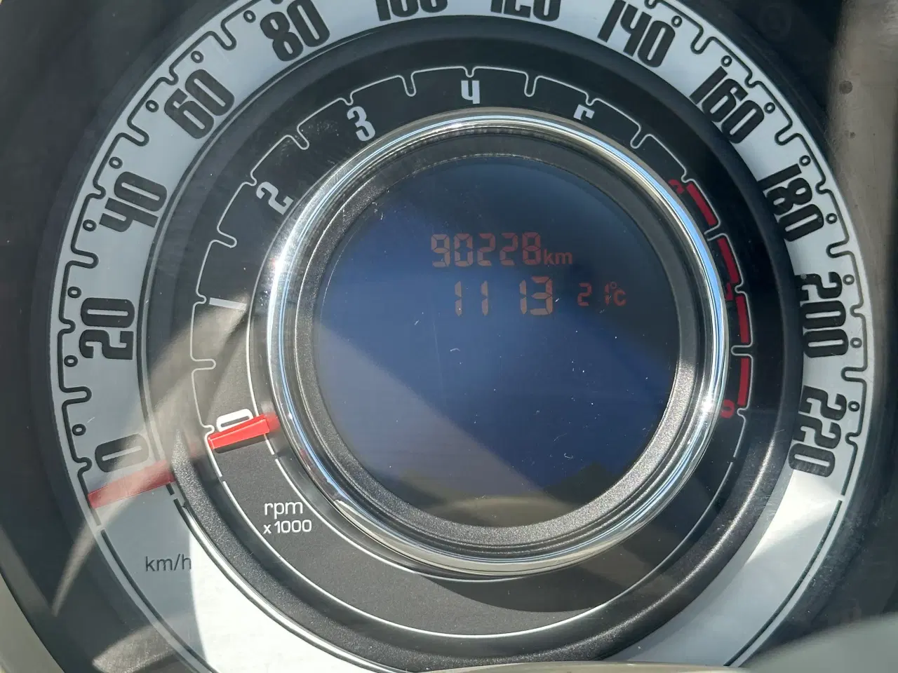 Billede 9 - Fiat 500C - LAV KM