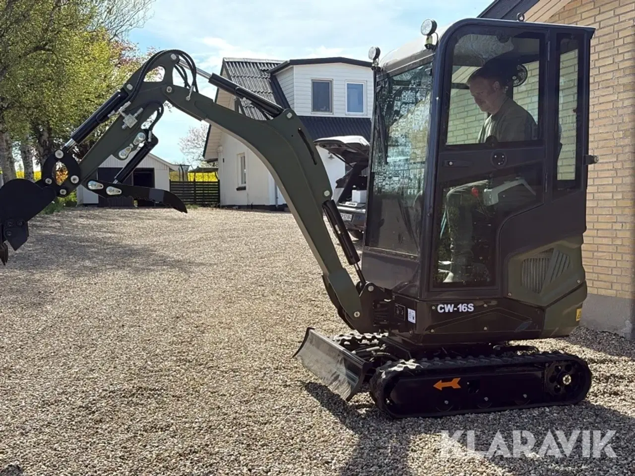 Billede 10 - Gravemaskine Excavator CW-16S med førerhus