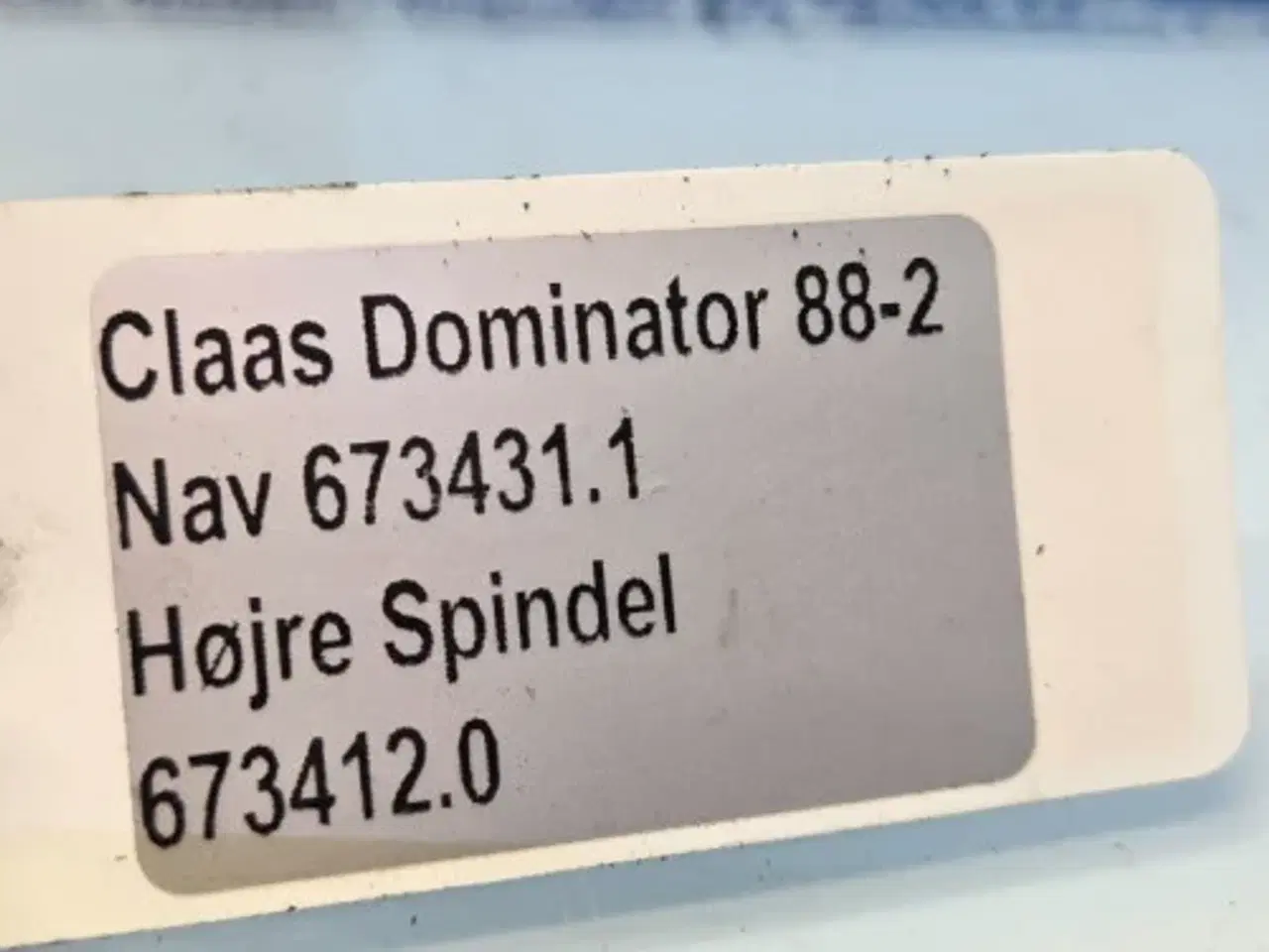 Billede 7 - Claas Dominator 88 Spindel R. 673412.0