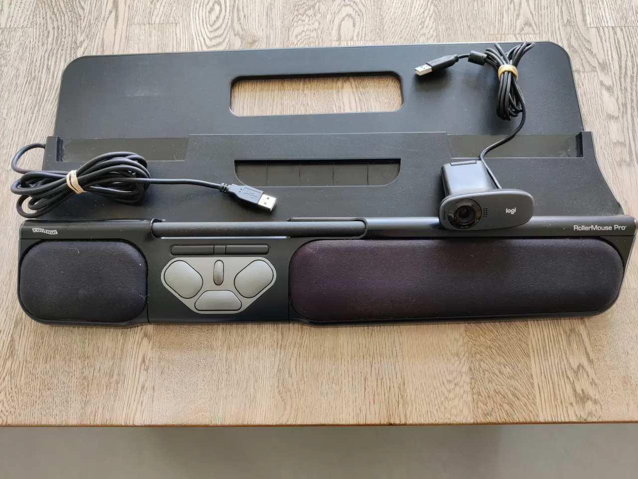 Billede 1 - Rollermouse PRO Contour + LOGI web cam