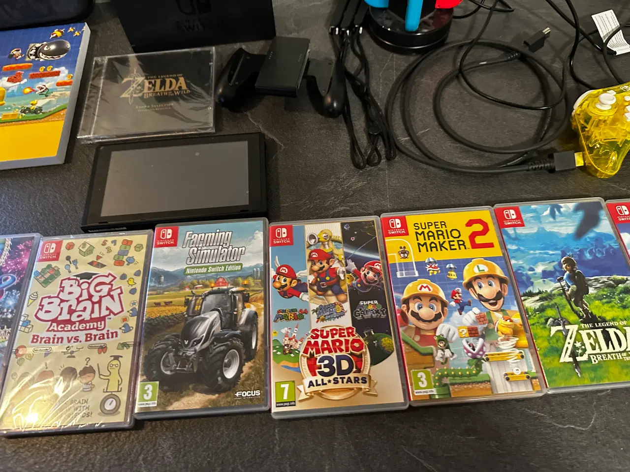 Billede 5 - Nintendo Switch med 10 spil