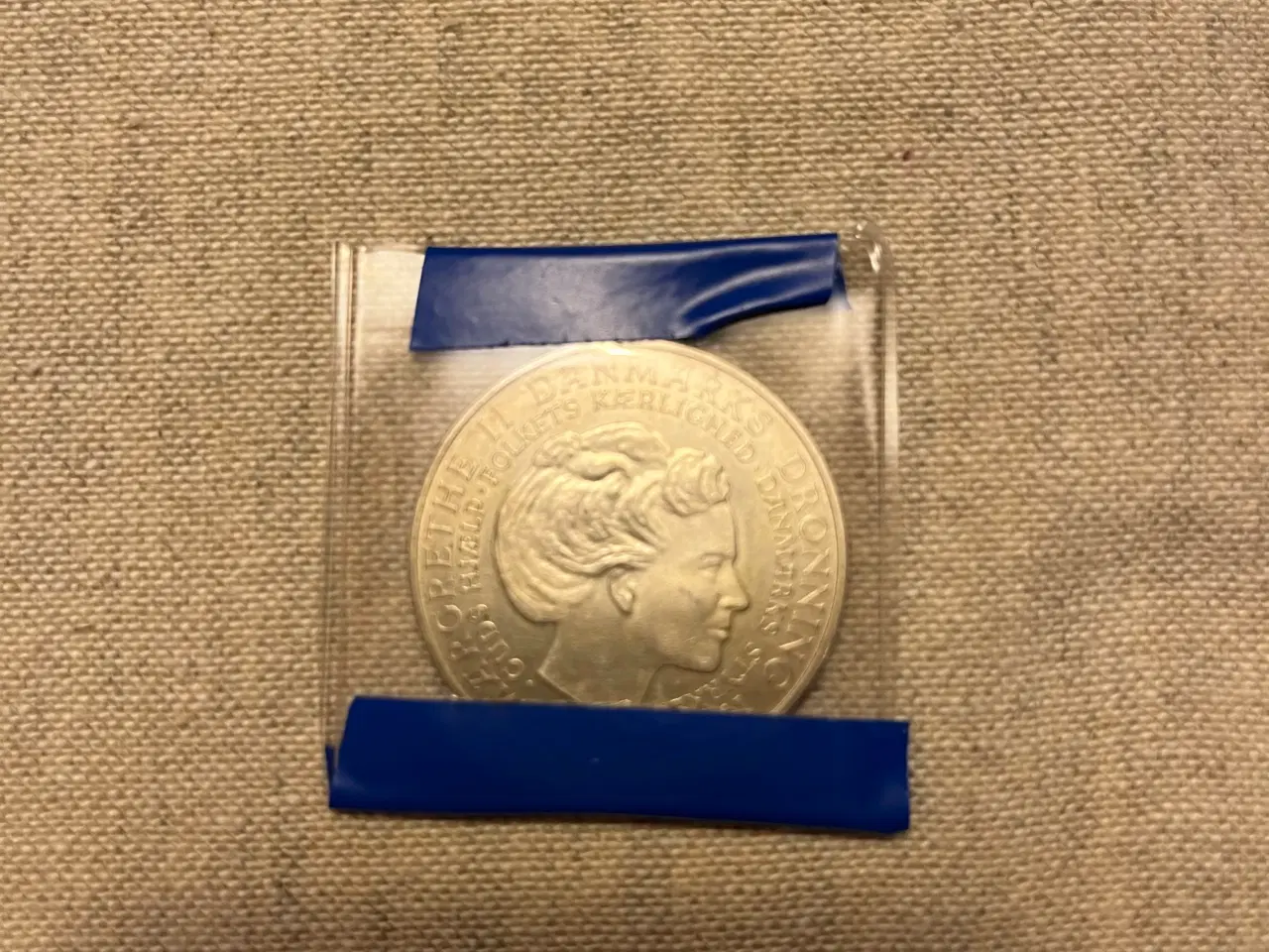 Billede 2 - Danmark 1972 - Tronskiftemønt 20.5g 800