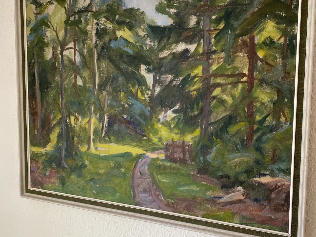 Billede 2 - Oliemaleri Vilhelm Henriques