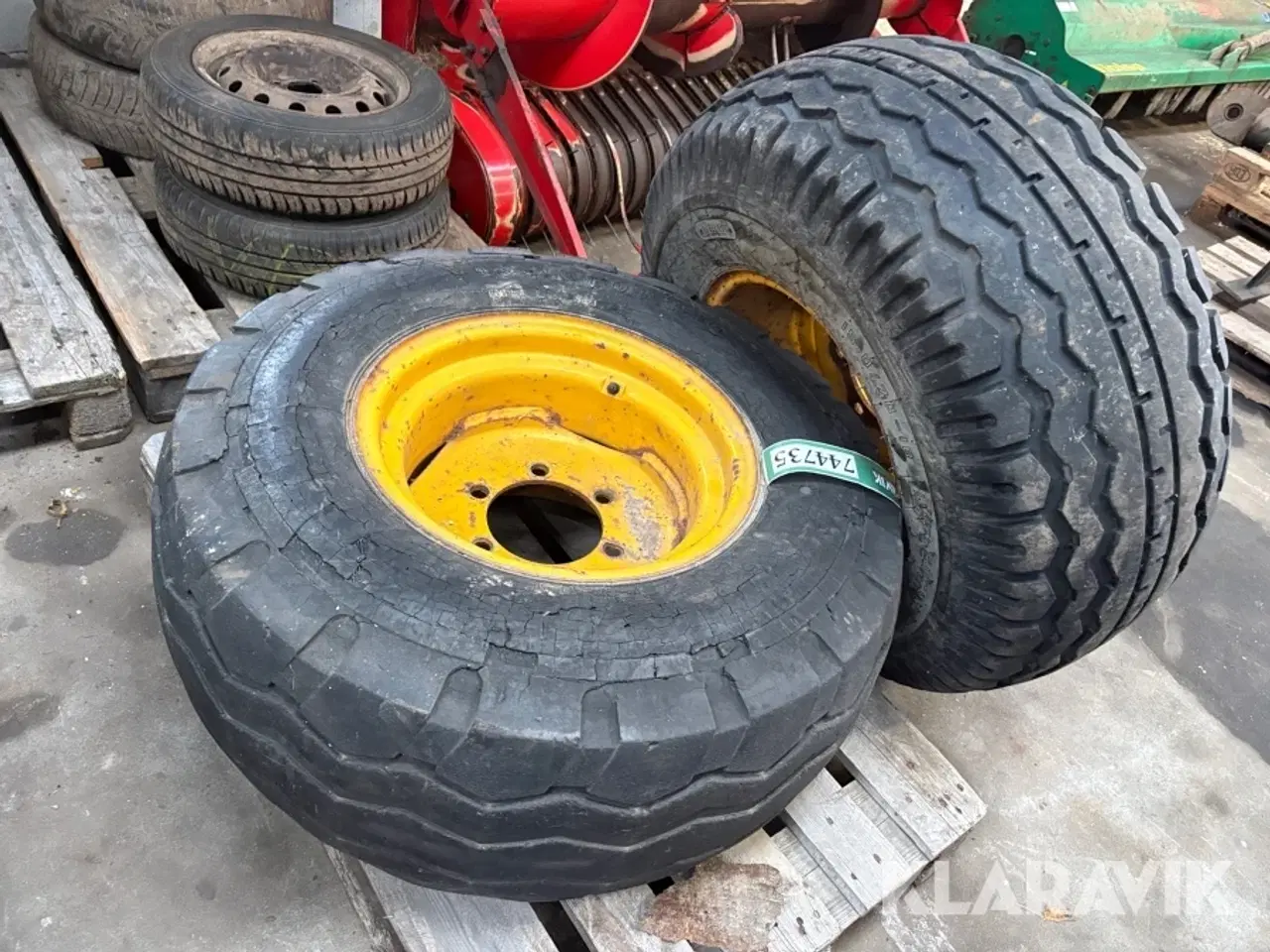 Billede 3 - Vognhjul med fælg