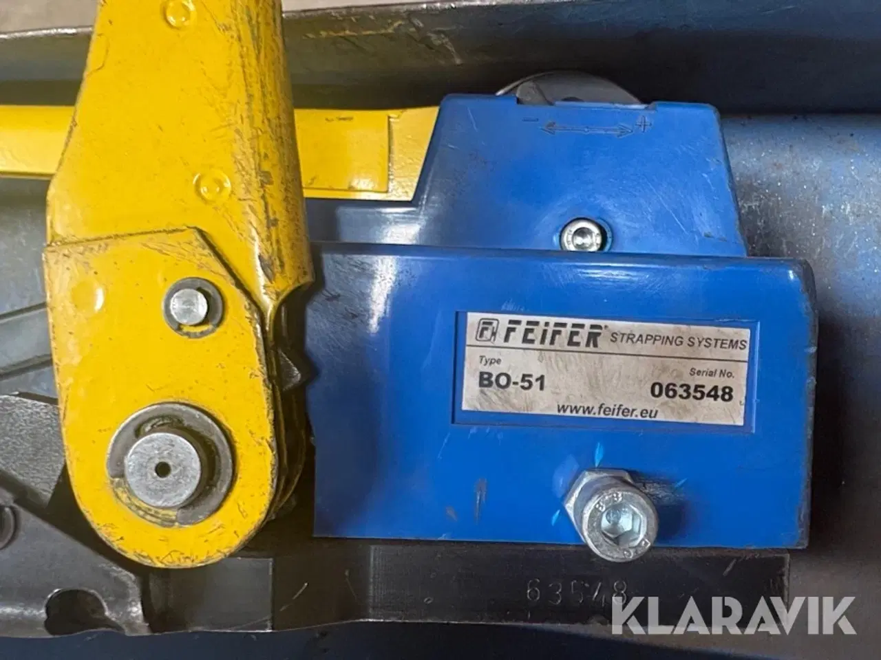 Billede 11 - Båndstrammervogn Cyklop Qpf til stålbånd