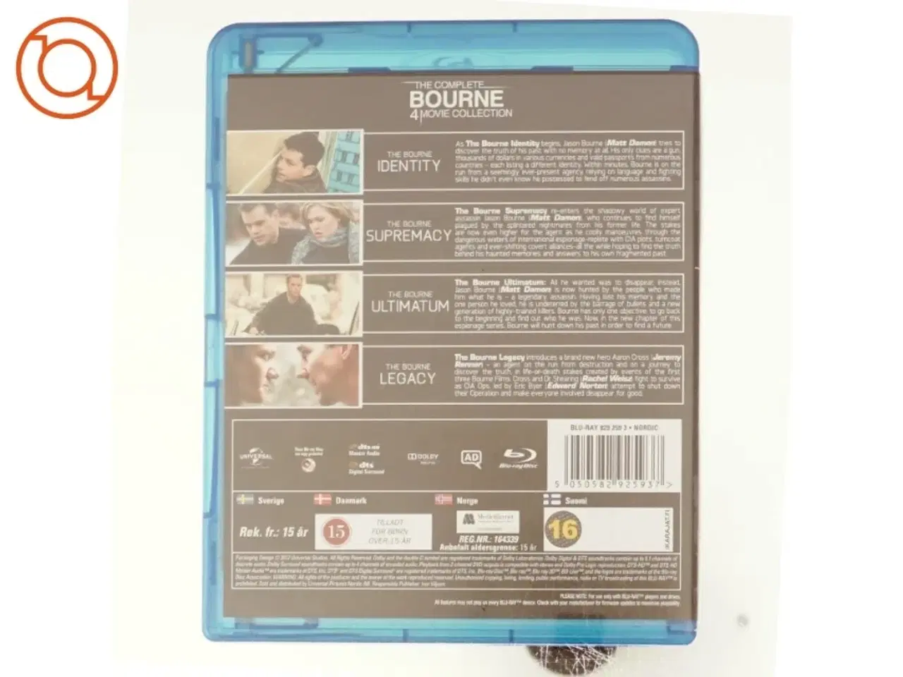 Billede 3 - The complete Bourne 4 movie collection