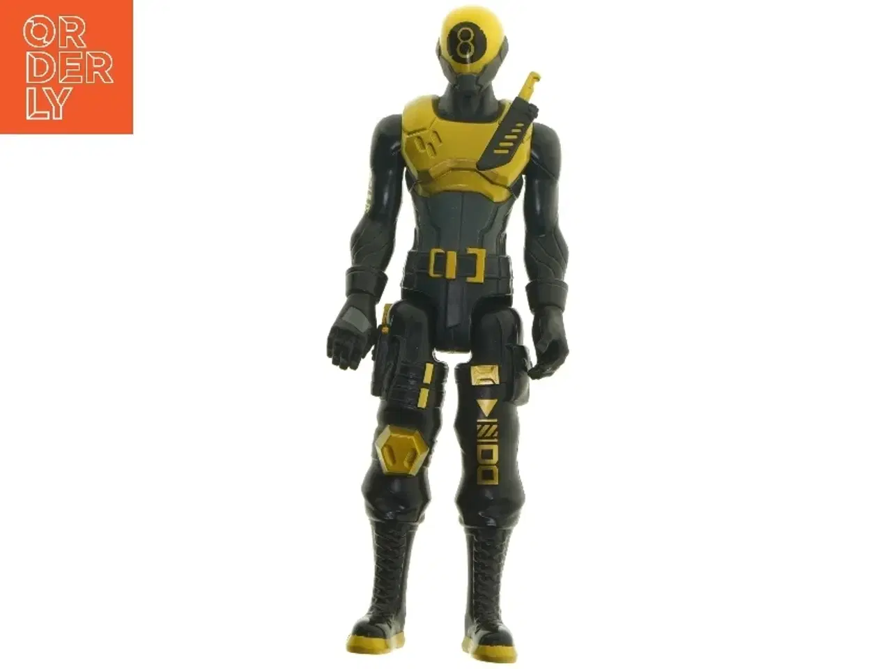 Billede 1 - Actionfigur i sort og gul farve (str. 29,5 cm)