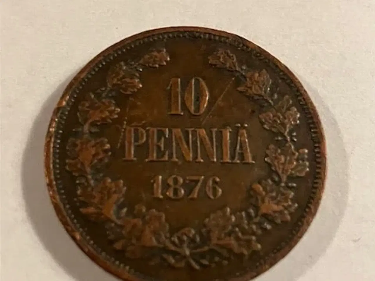 Billede 1 - 10 Pennia 1876 Finland