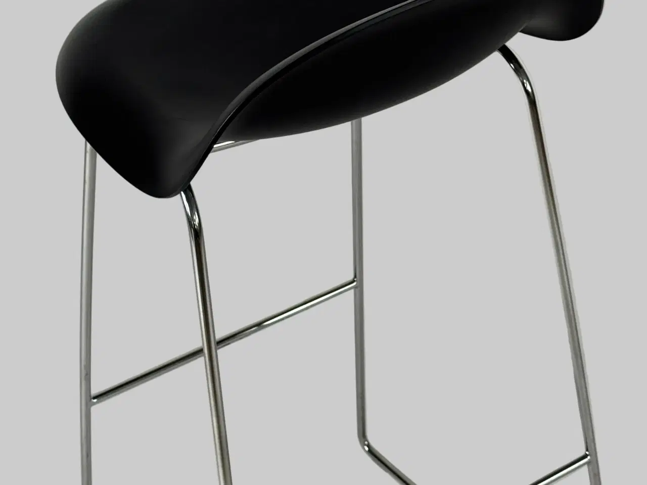 Billede 6 - GUBI 3D Bar Stool Barstol – Sort/Krom Stel SH 75 cm