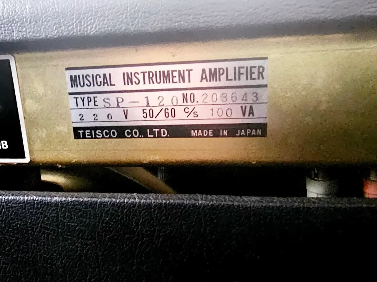 Billede 9 - Teisco Sound Port 120