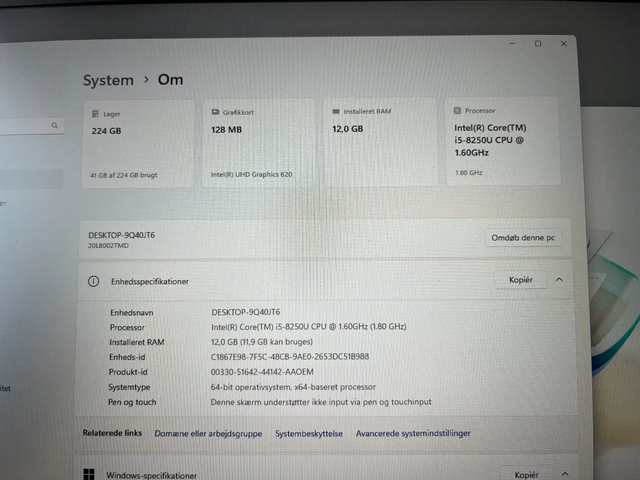 Billede 4 - Lenovo ThinkPad T480s