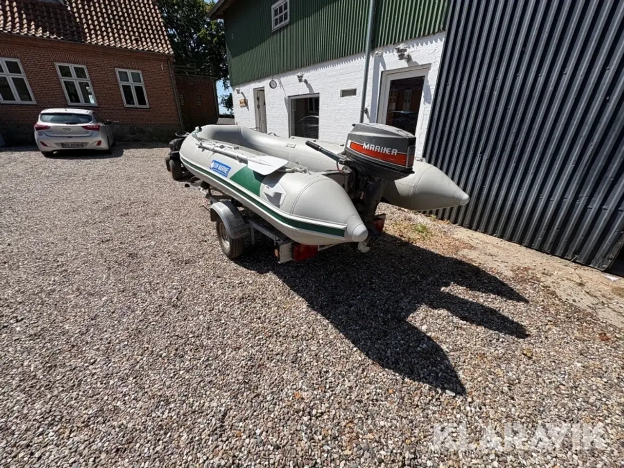 Billede 5 - Gummi Båd med trailer Sun marine Sd360