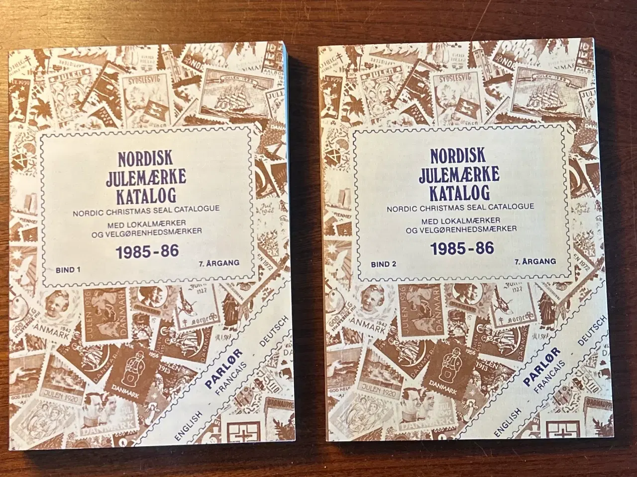 Billede 1 - Nordisk julemærkekatalog 1985-86 Bind 1 og 2