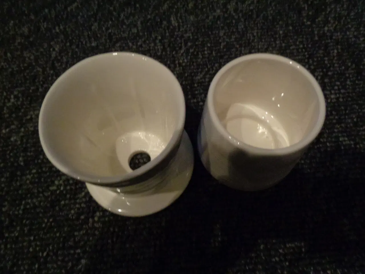 Billede 4 - Kähler Baristo kaffebrygger i porcelæn hvid