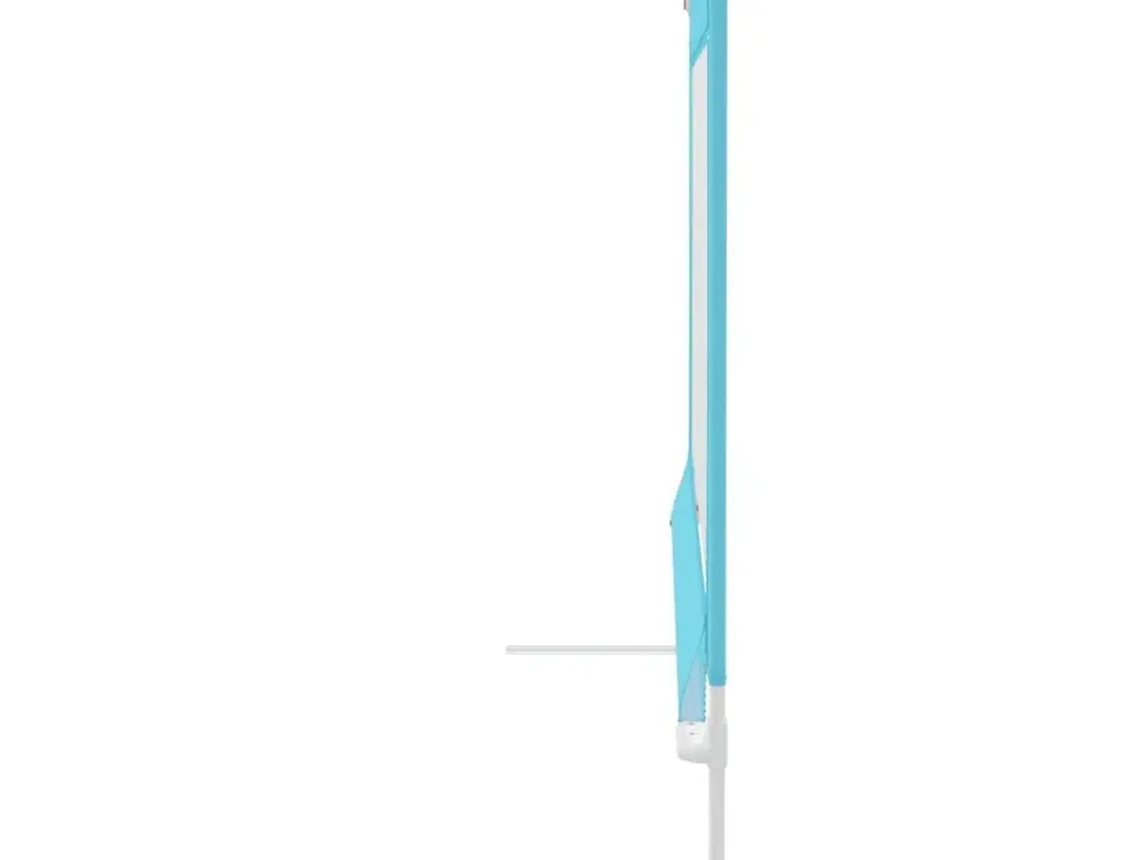 Billede 5 - Sengehest til børneseng 200x25 cm stof blå