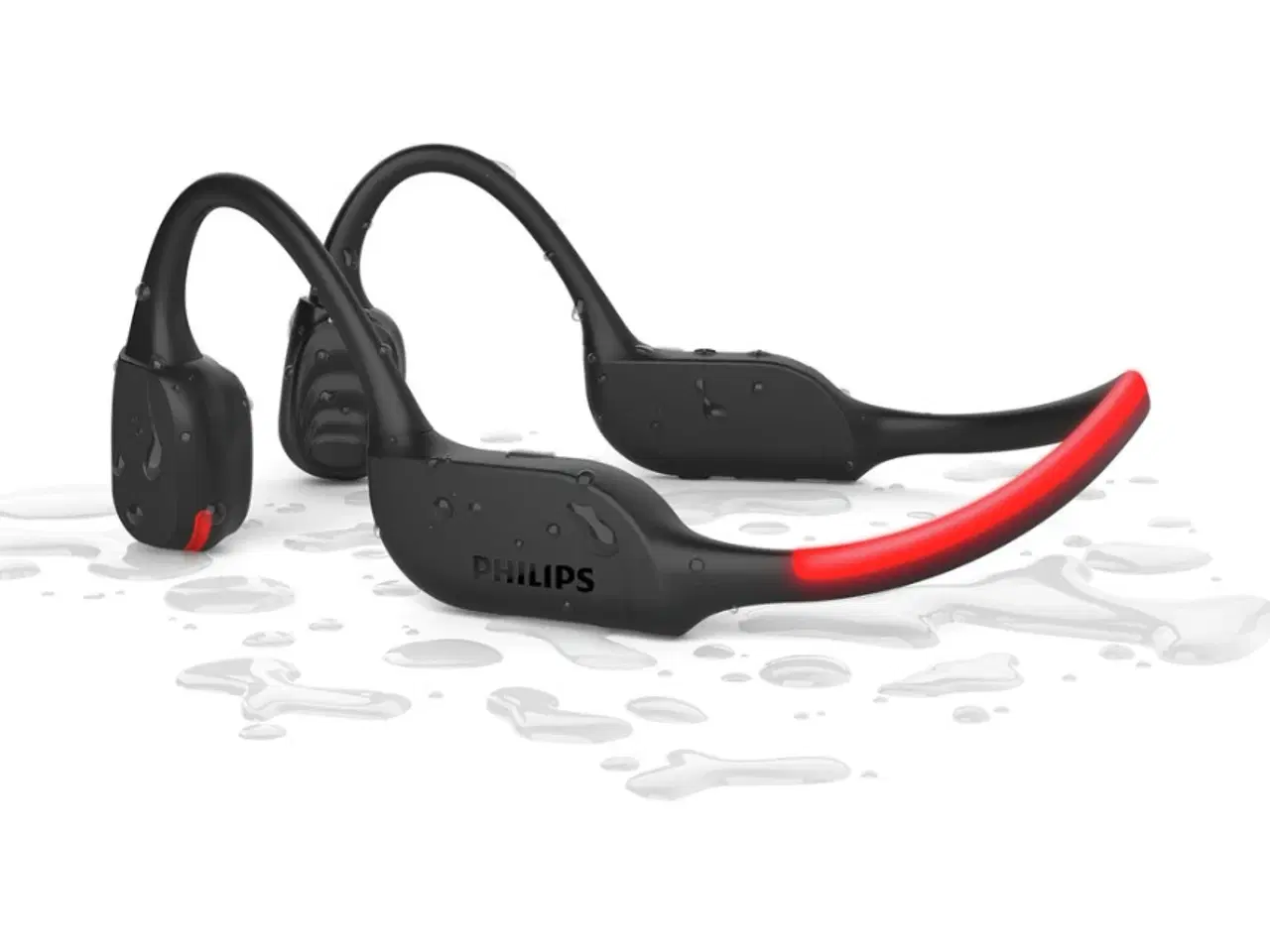 Billede 1 - Philips Go A7607BK Bone Conduction hovedtelefoner,