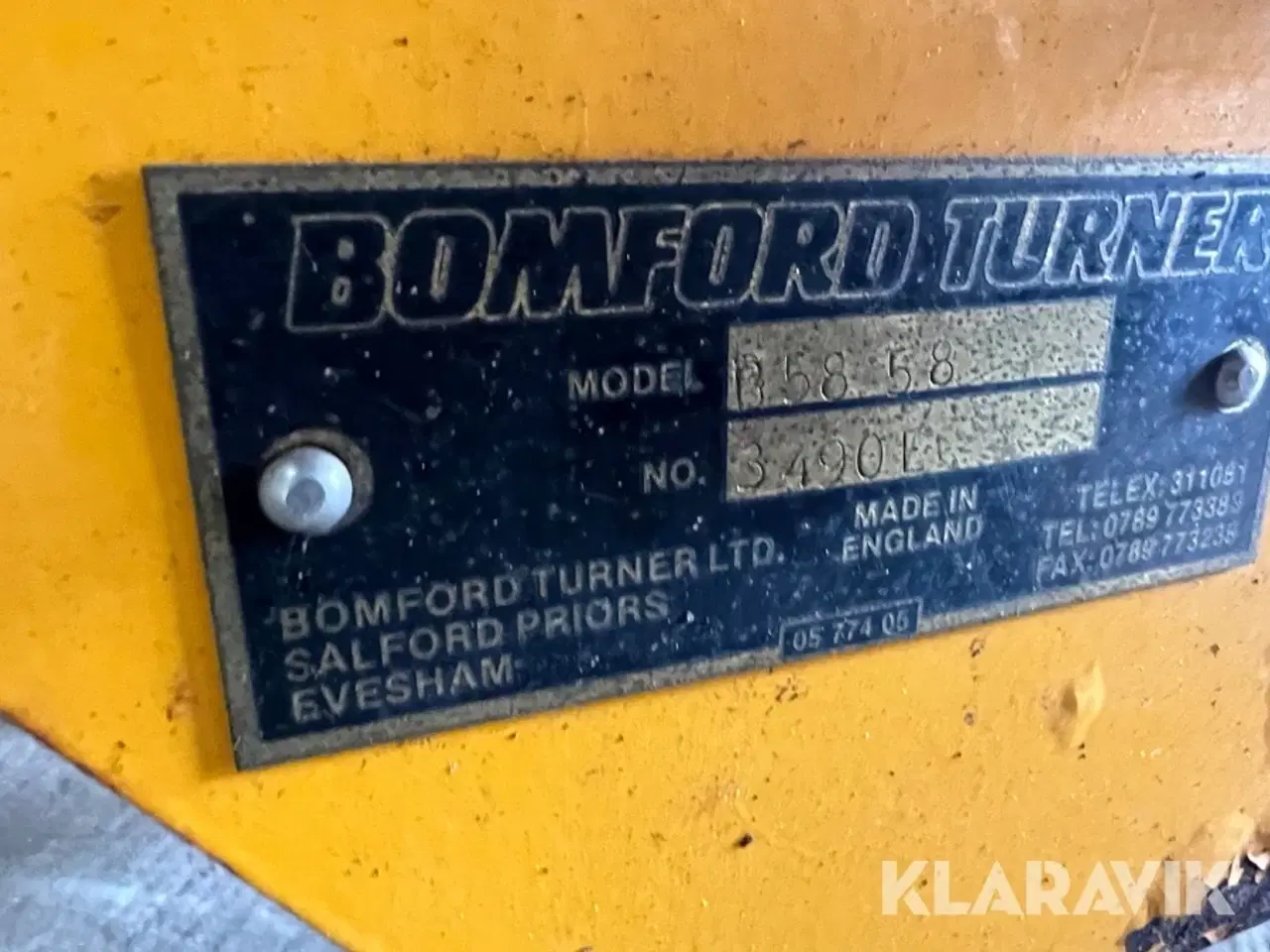 Billede 4 - Slagleklipper Bomford B58-58