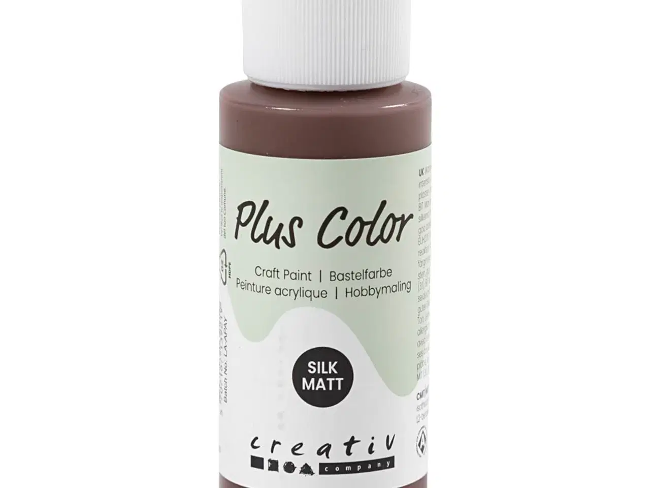 Billede 1 - Plus Color Hobbymaling, chokolade, 60ml/ 1 fl.