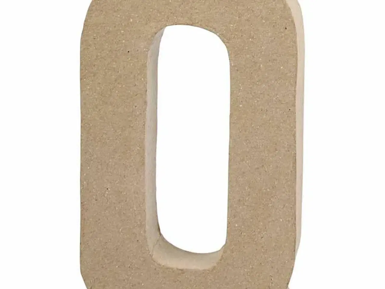 Billede 1 - Bogstav, Q, H: 20,3 cm, B: 11,5 cm, tykkelse 2,5 cm, 1 stk.