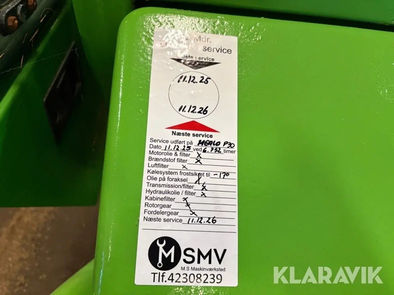 Billede 7 - Teleskoplæsser Merlo P30.13EVS