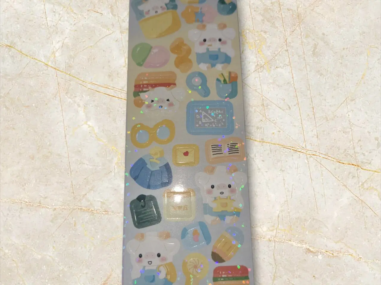 Billede 9 - Pink Paws-klistermærker med lyserød hund og søde d