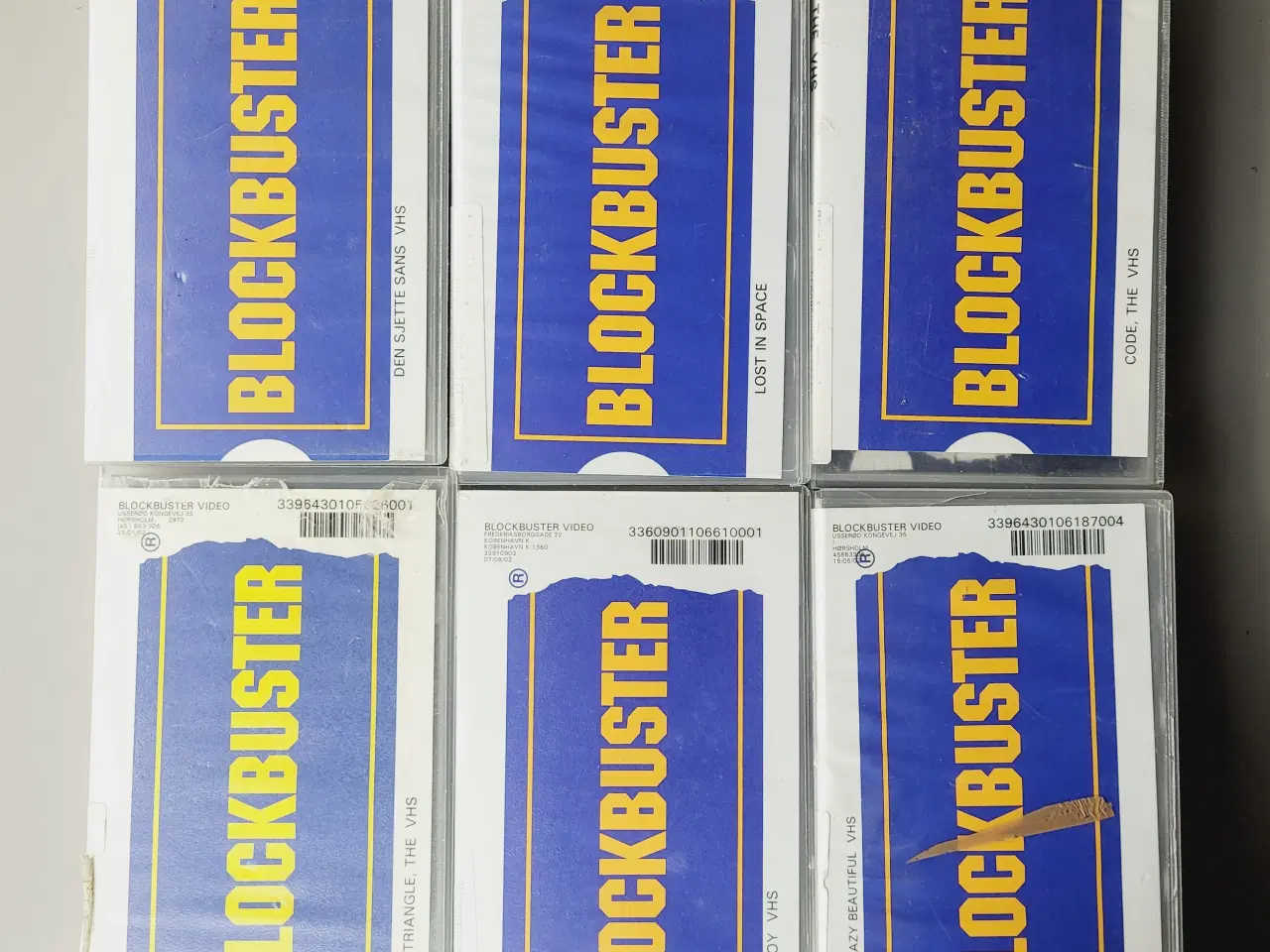 Billede 1 - ⭐️- 📼 Blockbuster VHS Samling - 5 Film 