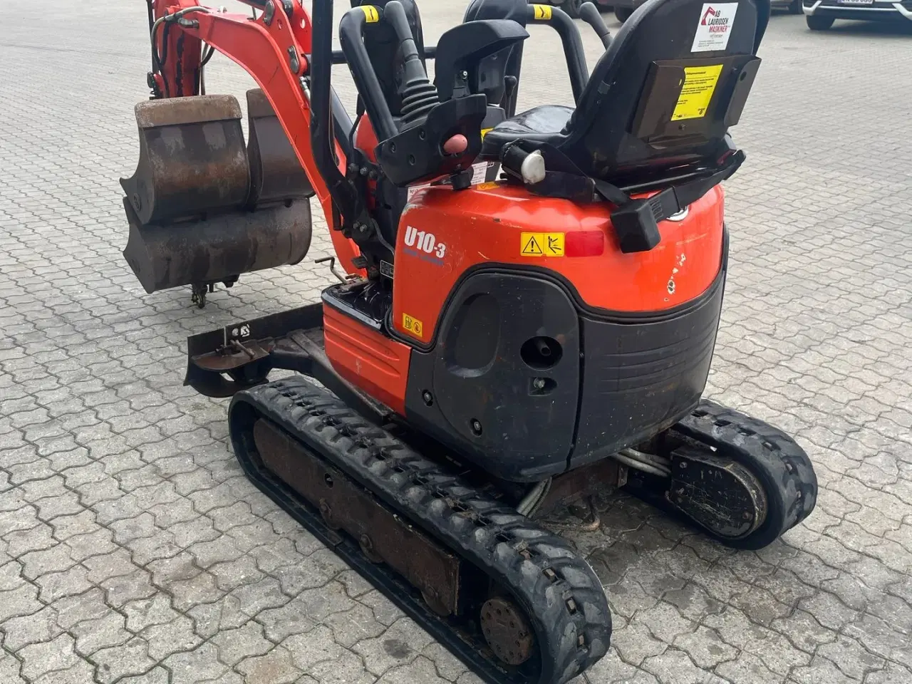 Billede 9 - Kubota U10-3 SL Monteret med Udskudsarm