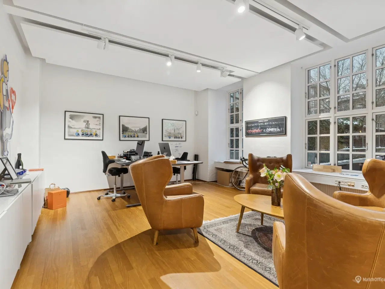 Billede 7 - Bliv en del af B!NGS: Lyst og moderne kontorlejemål med høj loftshøjde og privat terrasse